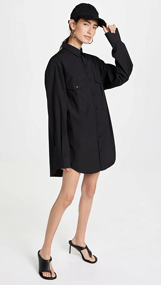 Budget π Best Sale π WARDROBE.NYC π π Shirt π π Dress Mini Black β€οΈ β 1 Budget π Best Sale π WARDROBE.NYC π π Shirt π π Dress Mini Black β€οΈ β