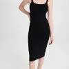 Flash Sale 👍 Best deal ❤️ WSLY Rivington Ribbed 👗 👗 Dress Black 🧨 🛒