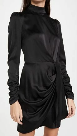 Brand new 🔥 Flash Sale ✨ Zimmermann Silk Drape 👗 👗 Dress Black ✨ 😀